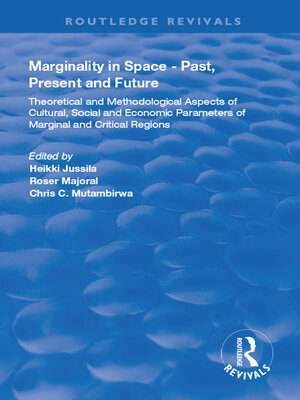 cover image of Marginality in Space--Past, Present and Future